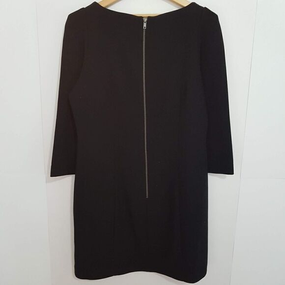 The Bay Classic Black Dress Size Small 3/4 Sleeve * Excellent Like New - Picture 4 of 15
